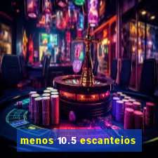 menos 10.5 escanteios